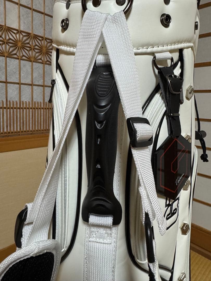 【新品・未使用】GTD ゴルフバッグ・キャディバッグ ホワイト