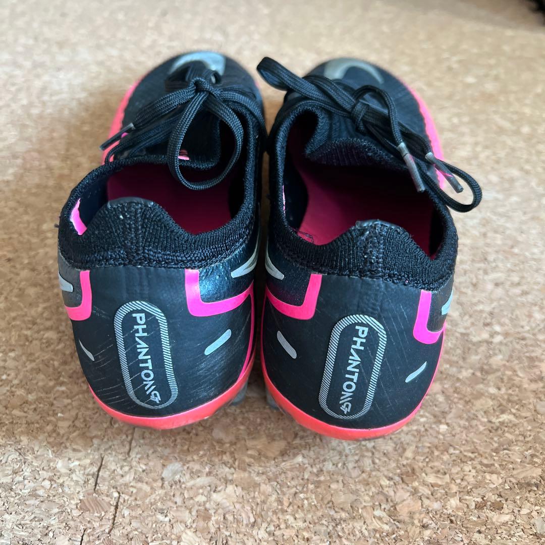 NIKE PHANTOM サッカーシューズ ブラック/ピンク26.5