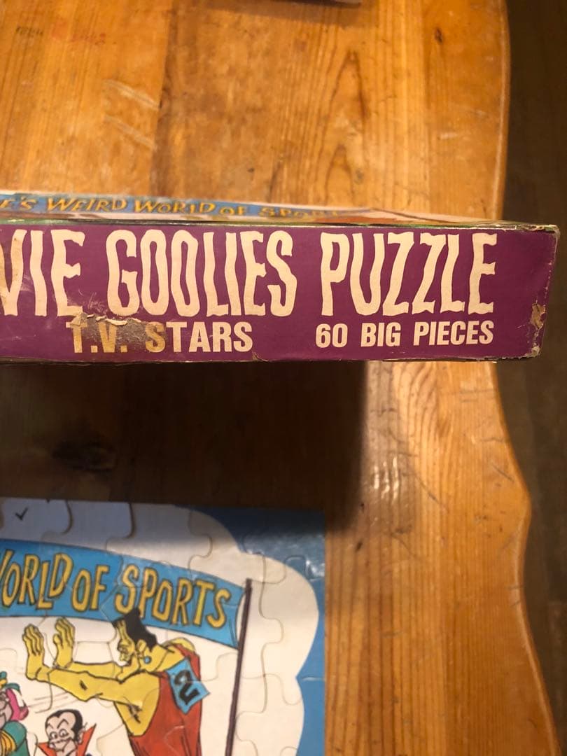 ホラー　モンスター　70s 幽霊城のドボチョン一家　ビンテージ　ジグゾーパズル