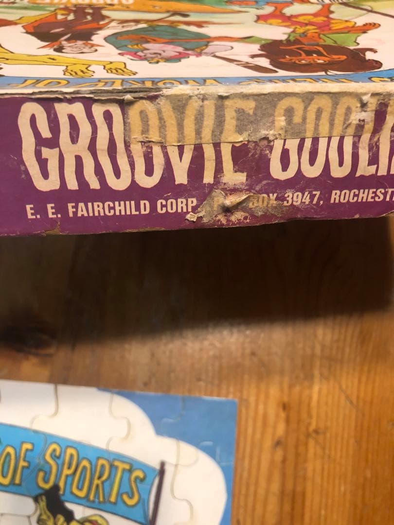 ホラー　モンスター　70s 幽霊城のドボチョン一家　ビンテージ　ジグゾーパズル