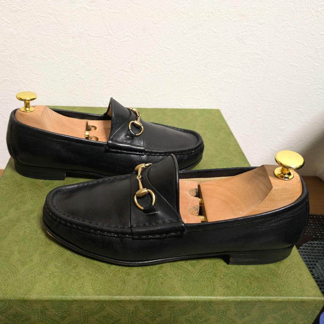 あ*や様 GUCCI　ホースビットローファー　黒　37 1/2