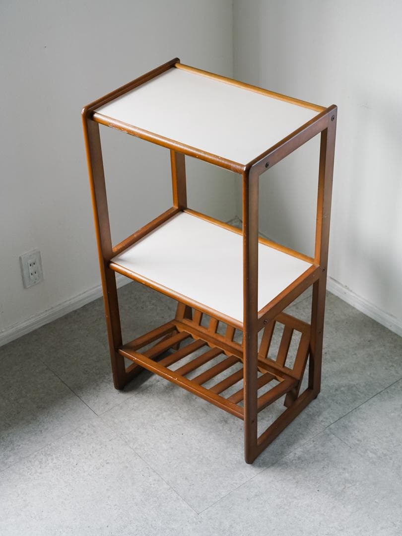 カリモク ヴィンテージ 収納ラック/棚 古道具 ジャパニーズモダン