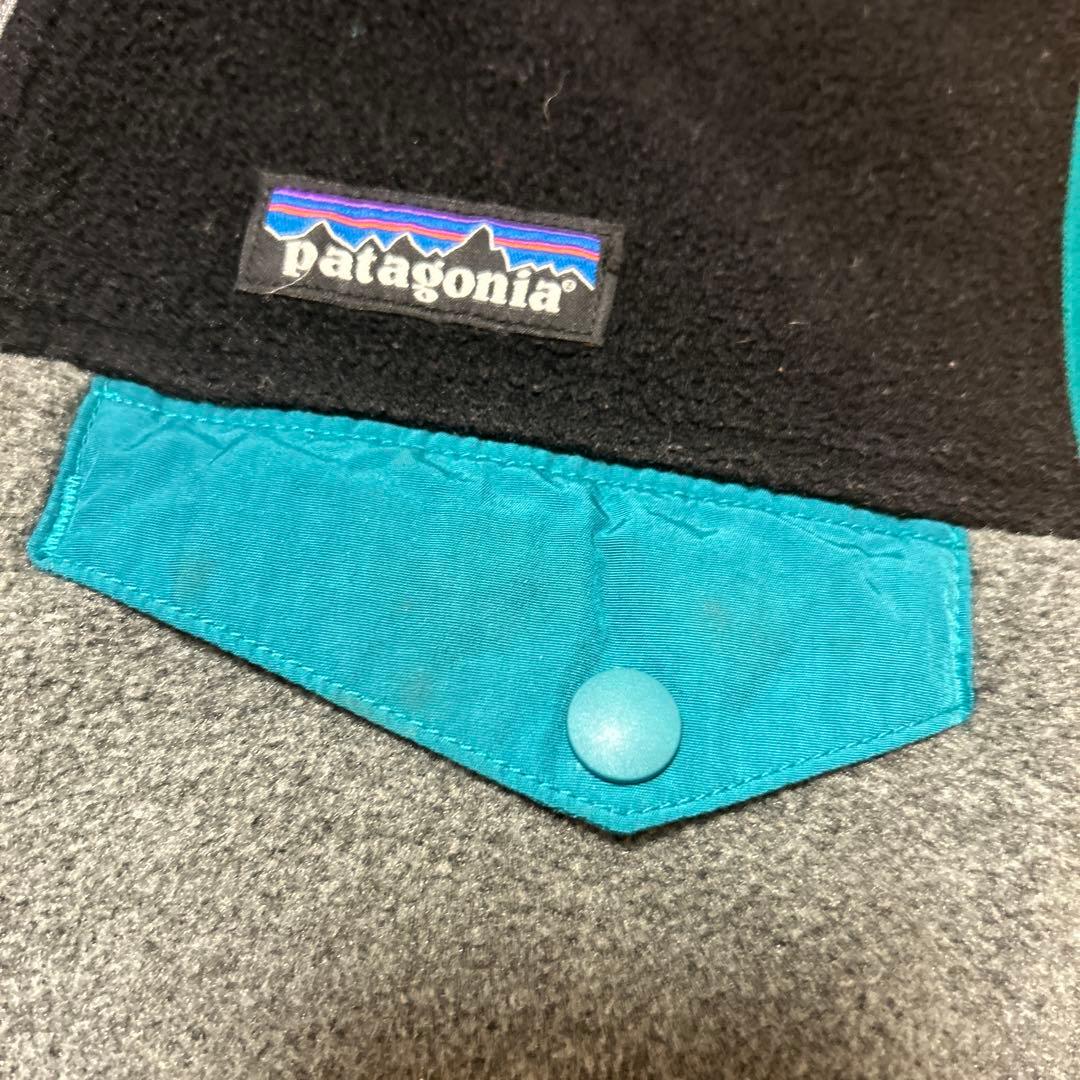 パタゴニア　シンチラベスト　メンズ　XSサイズ ブラック✖️グレー