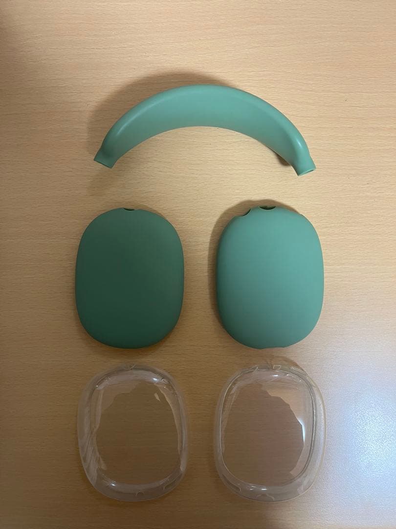 【4/11マデ出品】AirPods Max シルバー 本体　箱あり　カバー付