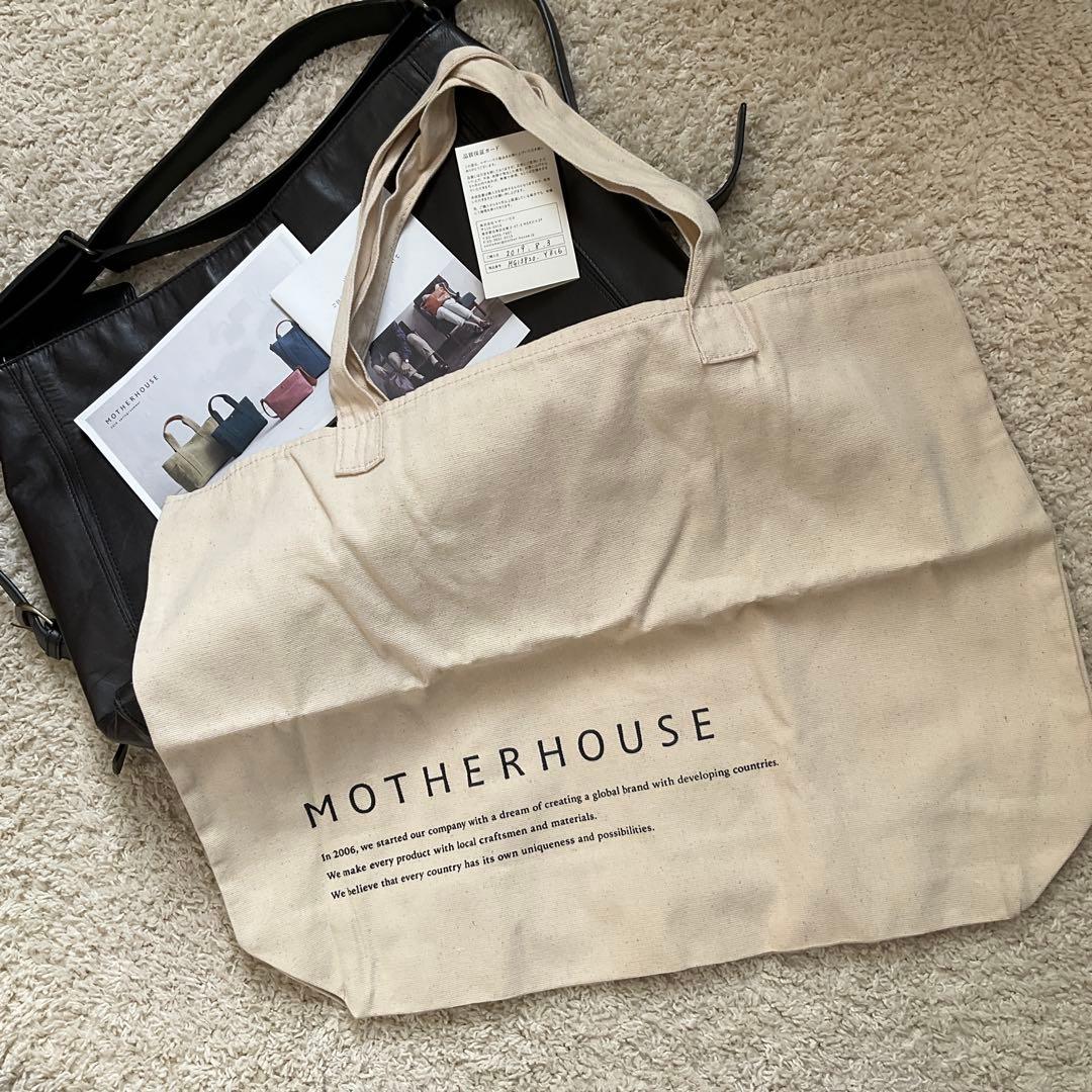 マザーハウス　ヨゾラ　2ウェイバッグ　ワーキング　ブラック