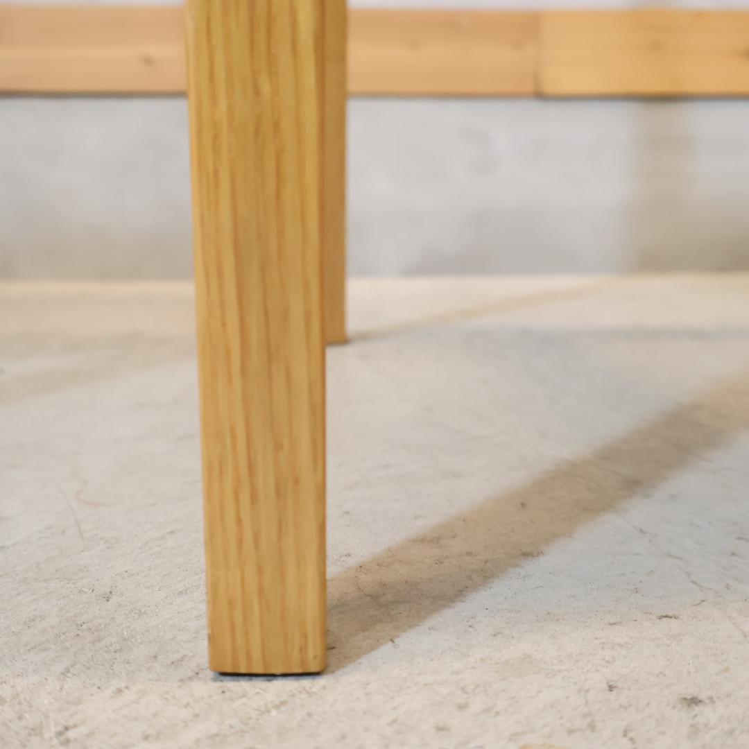 無印良品 MUJI オーク無垢材 ダイニングチェア 2脚セット 北欧スタイル