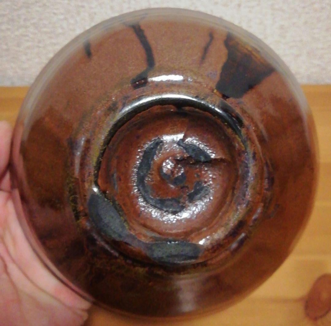 加藤春鼎作　古瀬戸　茶碗　共箱　共布　略歴付　茶道具