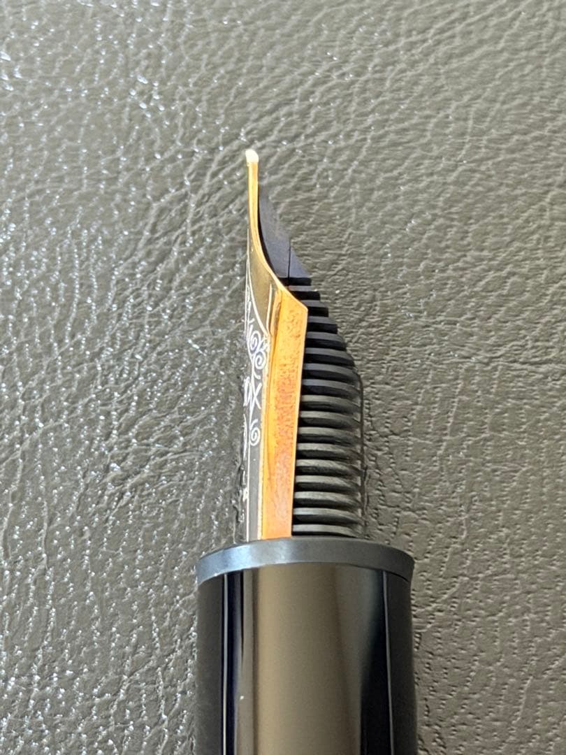 新品未使用　No. 149 西ドイツ製　2段エボナイトペン芯　バイカラー　万年筆