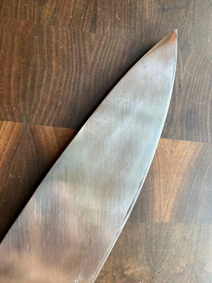 子の日　本鍛錬　白鋼　霞　出刃　7寸　200mm 包丁　本職　和包丁