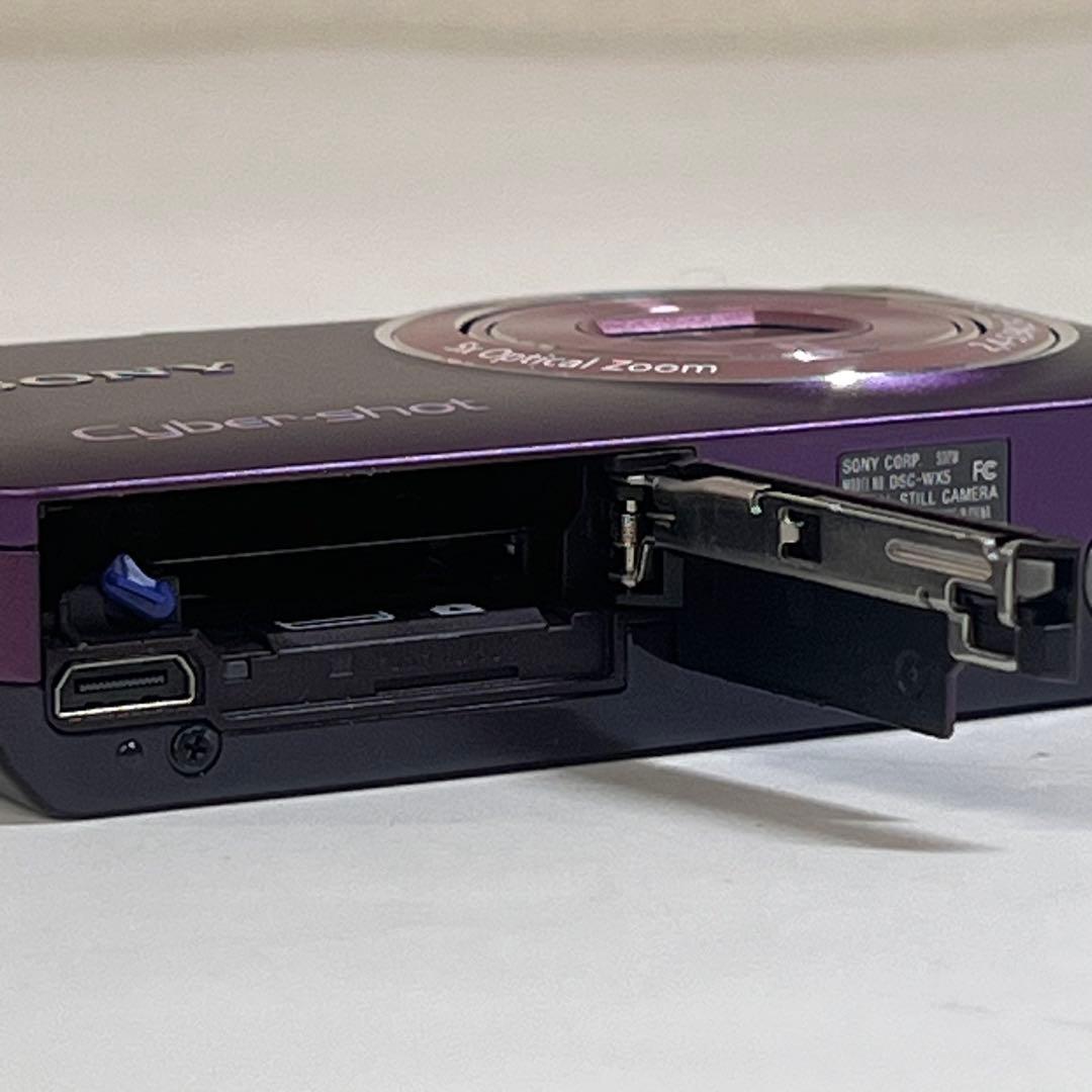 【美品】 ソニー SONY DSC-WX5 パープル デジタルカメラ
