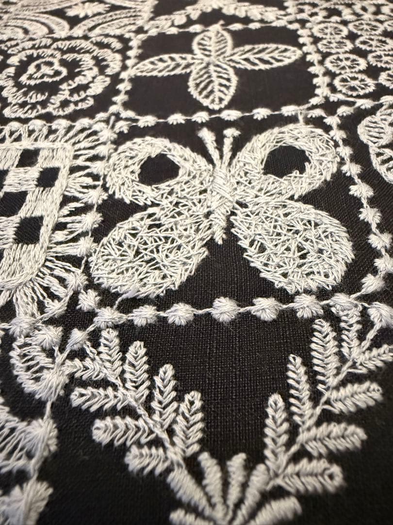 ミナペルホネン　生地使用　スツール オットマン　チェア　イス　椅子　インテリア