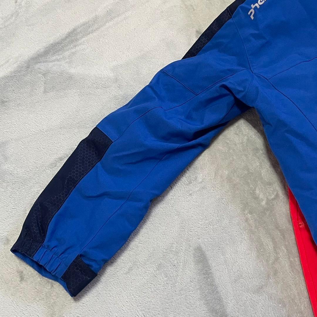 【Phenix】スキーウェア 子ども用 （130cm）青/赤