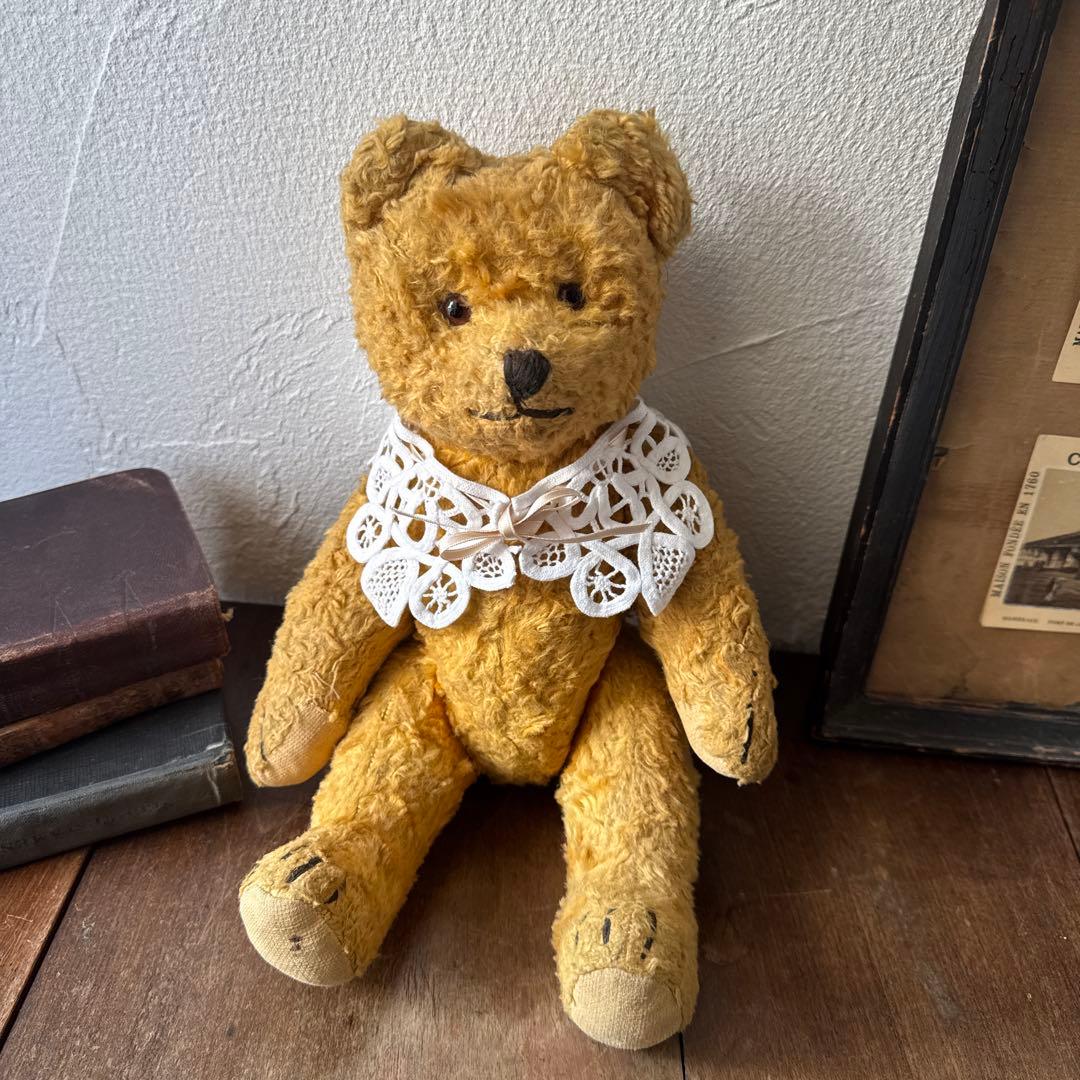 イギリスアンティークベア　テディベア　イギリスヴィンテージベア