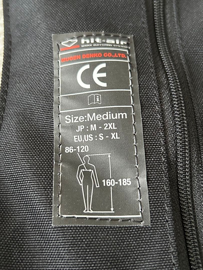 hit-air MLX-RE3 ブラック/イエロー ライフジャケット