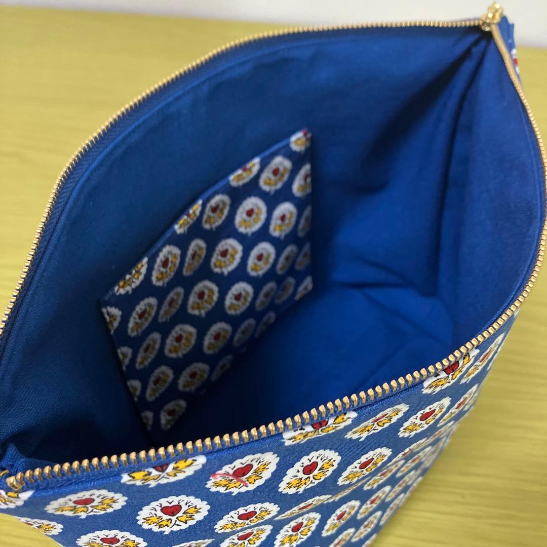 ソレイアード　帆布　あおりポケット　トートバック　ビジネスバック　ポーチ　Dカン