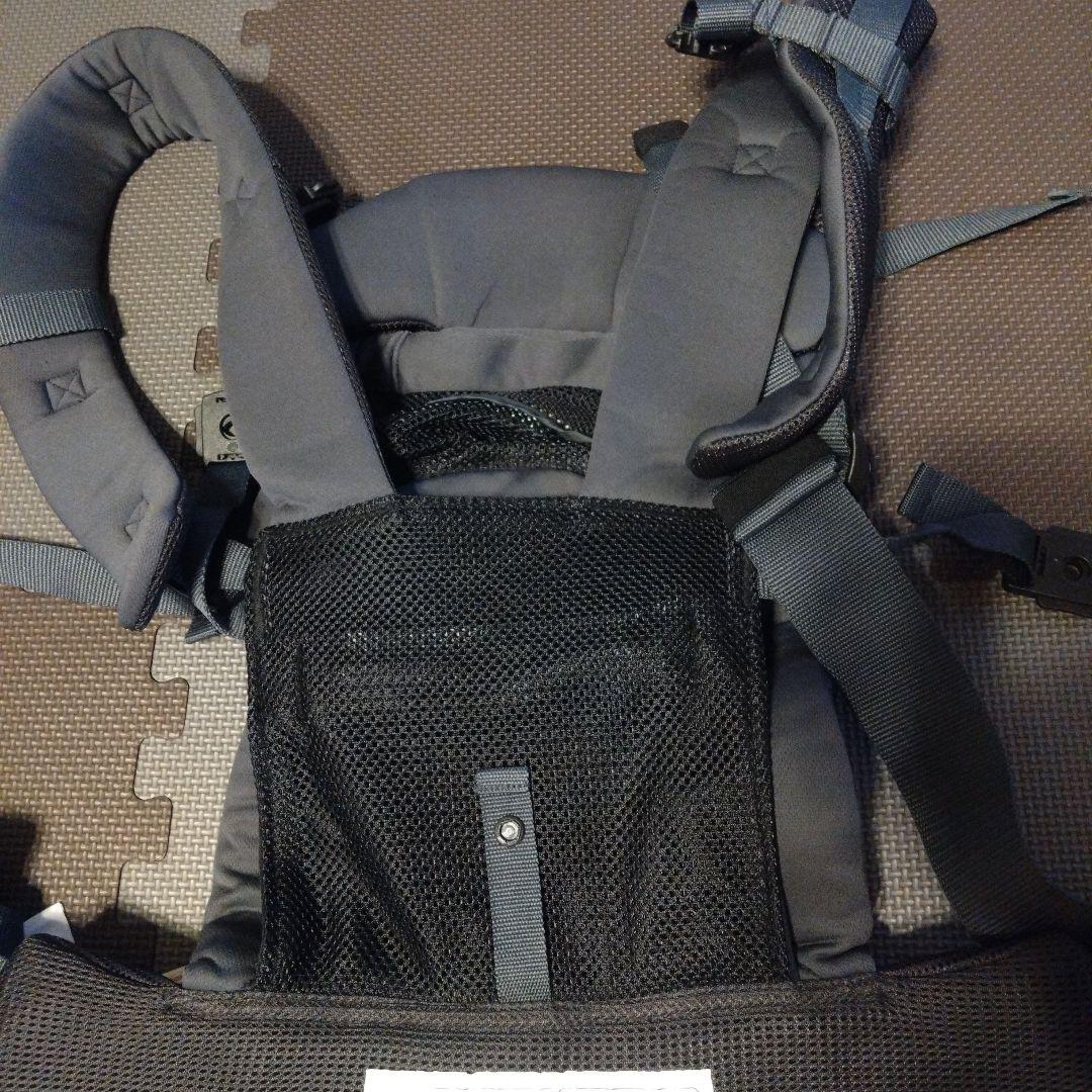 【値下げ】Aprica Laclis 抱っこ紐 ダークグレー ラクリス