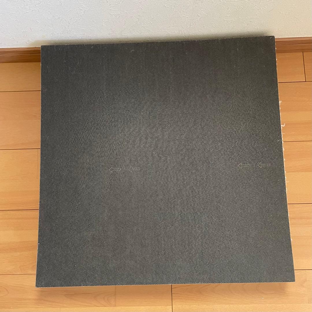 静床ライト 10枚 防音 ラグ タイルカーペット①　シープホワイト