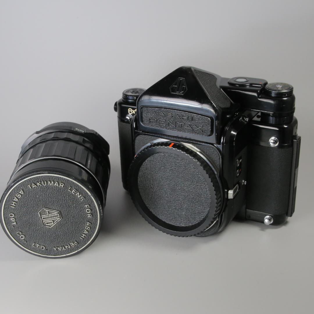 ☆良品☆PENTAX 6×7　TTL　バケペン　75ｍｍF4.5　＃191