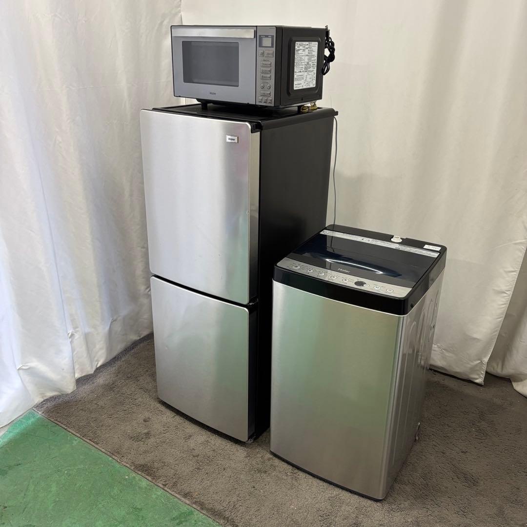 147　Haier　洗濯機　冷蔵庫　電子レンジ　家電セット　単身　設置無料　安い