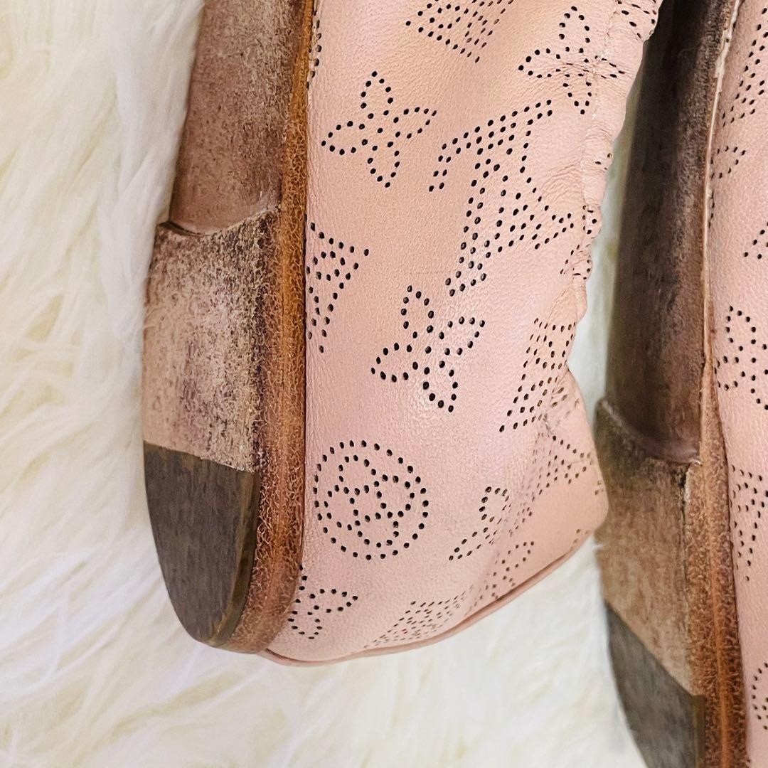 ルイヴィトン マヒナ バレーシューズ 37.5 (24センチ相当)希少