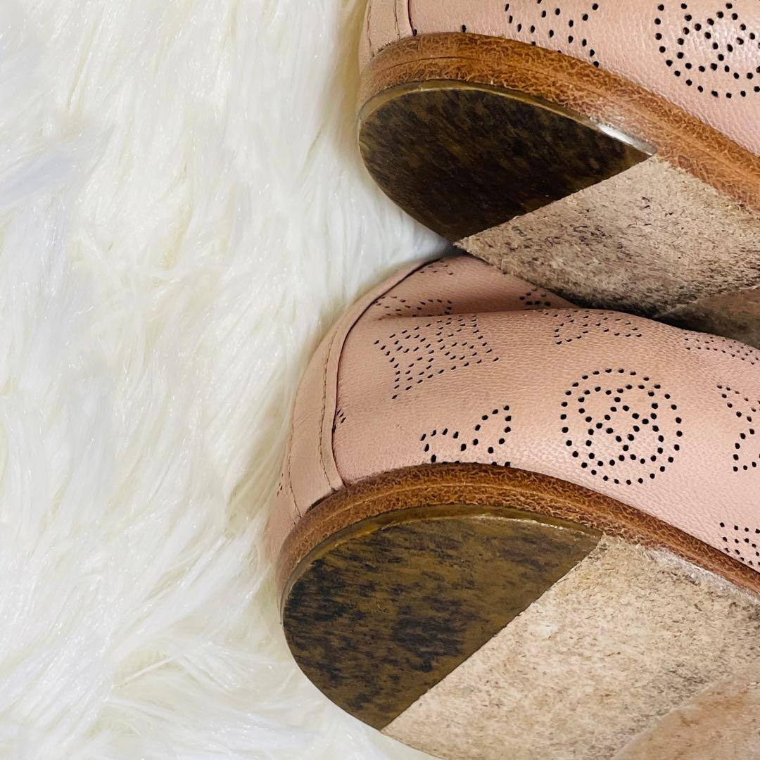 ルイヴィトン マヒナ バレーシューズ 37.5 (24センチ相当)希少