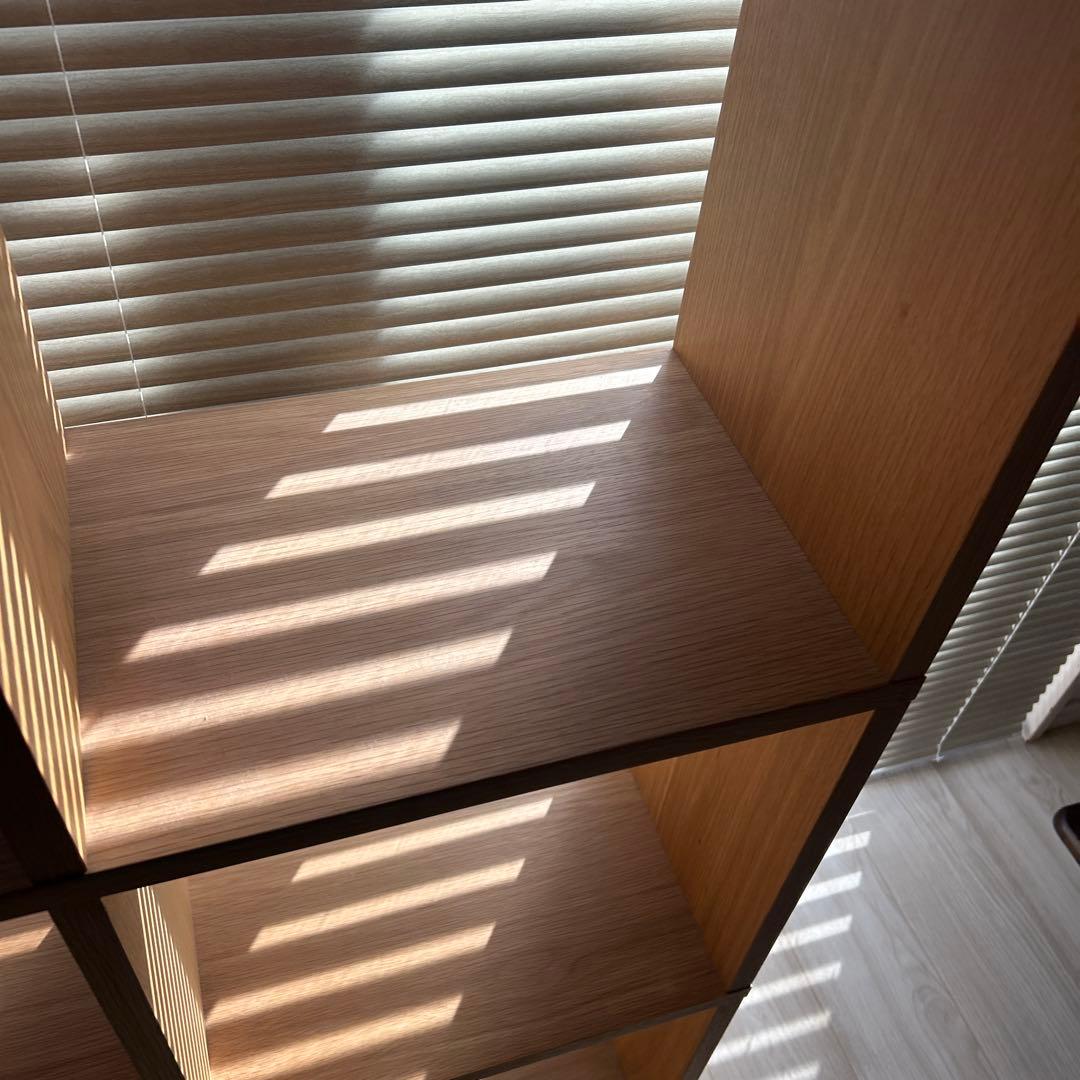 無印良品 スタッキングシェルフセット3段 幅122×奥行28.5×高さ121cm