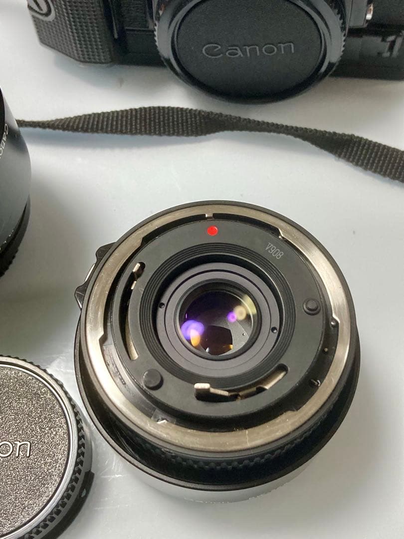 CANON AE-1 プログラム 標準レンズ+広角レンズ+フラッシュ