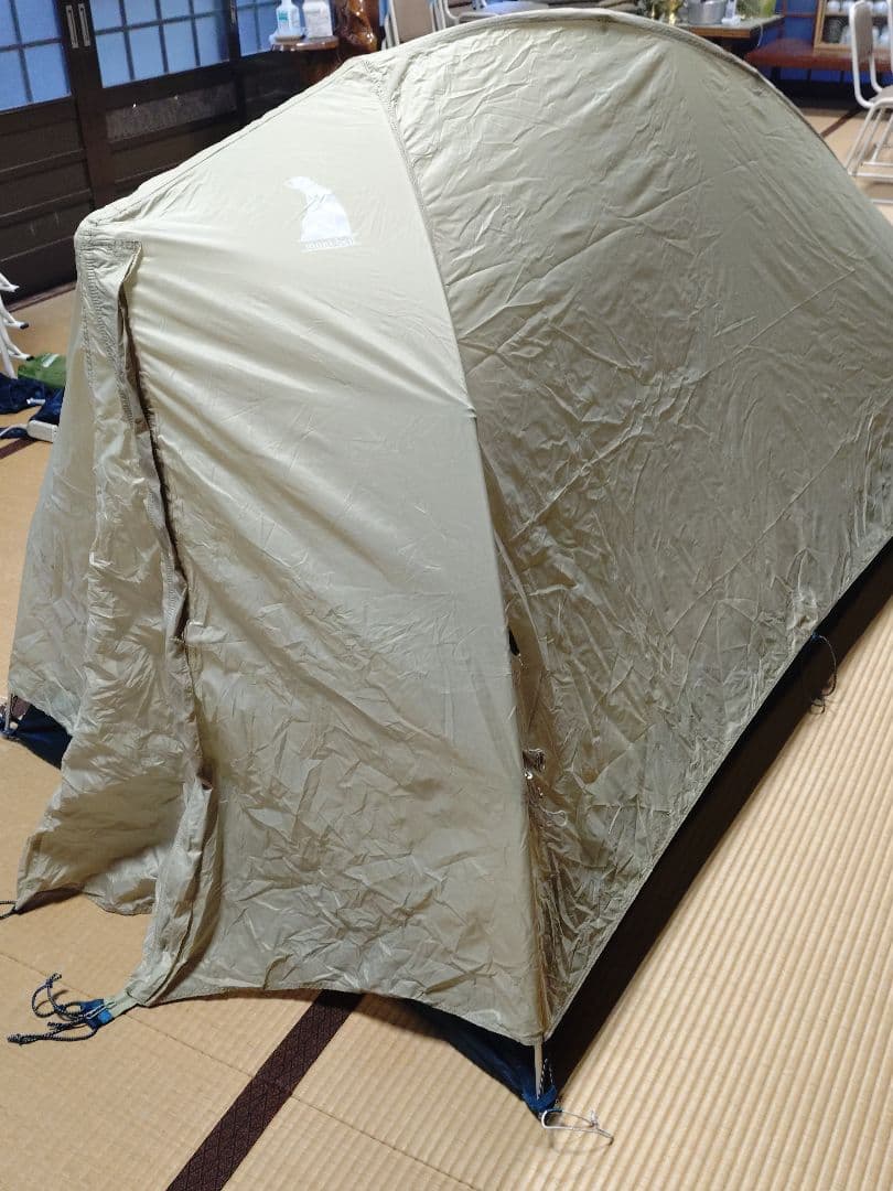 【中古】mont-bell ムーンライトテント１型　グランドシート付