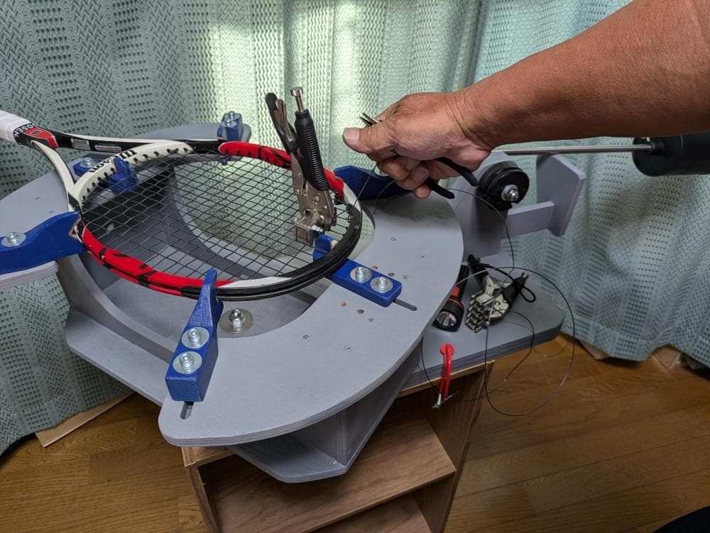 ストリングマシン(ガット張り機)TG-4 (H)