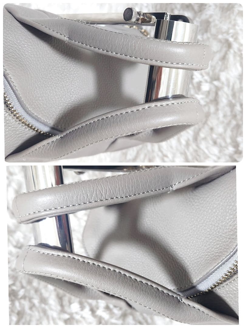 2way シボ革 スタッズ ショルダーバッグ ハンドバッグ アレキサンダーワン