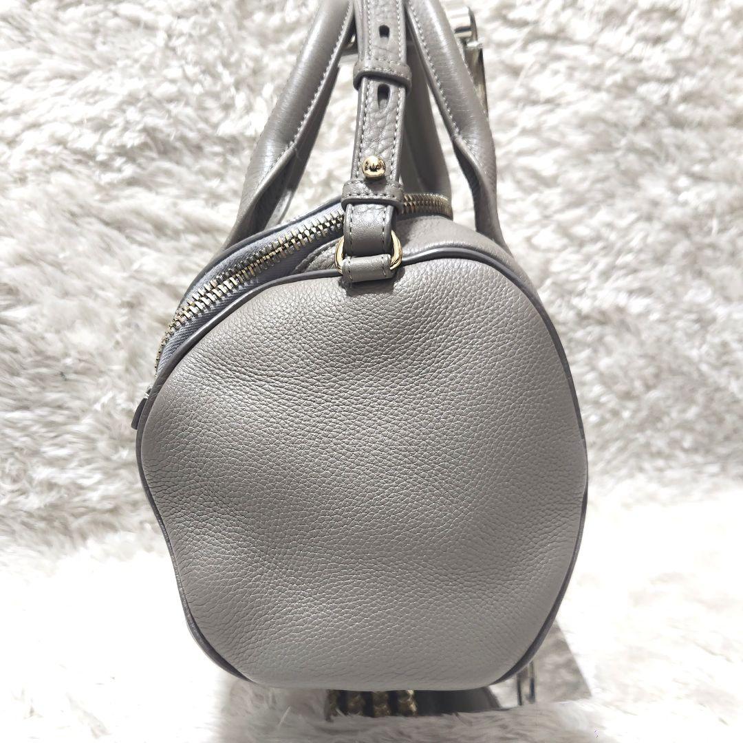 2way シボ革 スタッズ ショルダーバッグ ハンドバッグ アレキサンダーワン