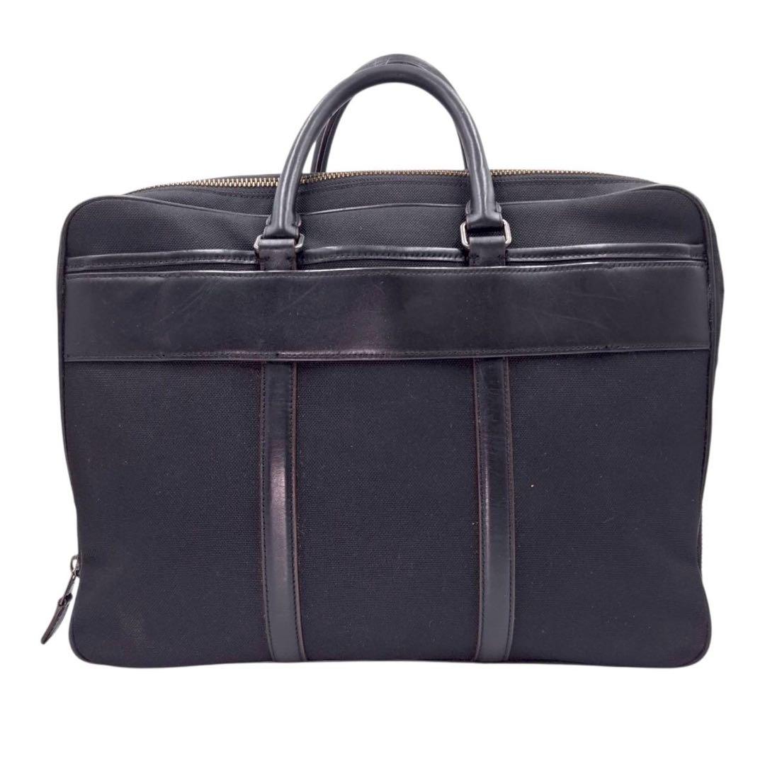 希少　コーチ　メトロポリタン　2way ブリーフケース　ダブルジップ　黒　168