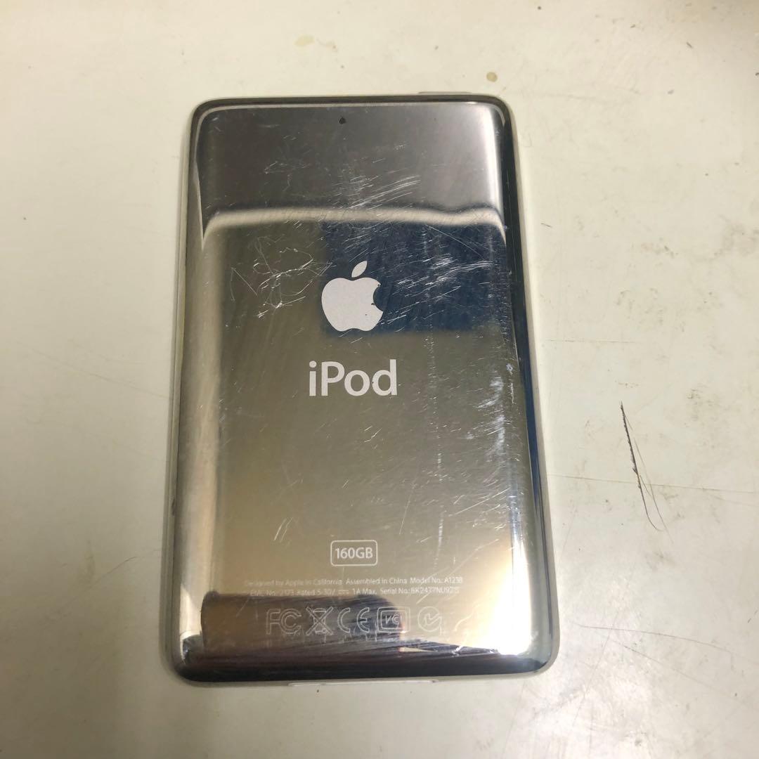 Apple iPod 160GB シルバー A1238 ジャンク