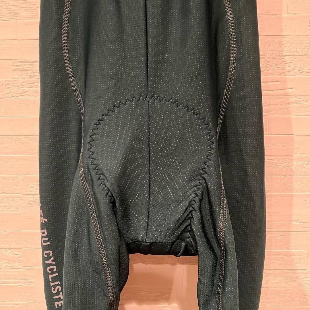 値下CAFÉ DU CYCLISTE ダークグリーン ビブタイツマリーMARIE