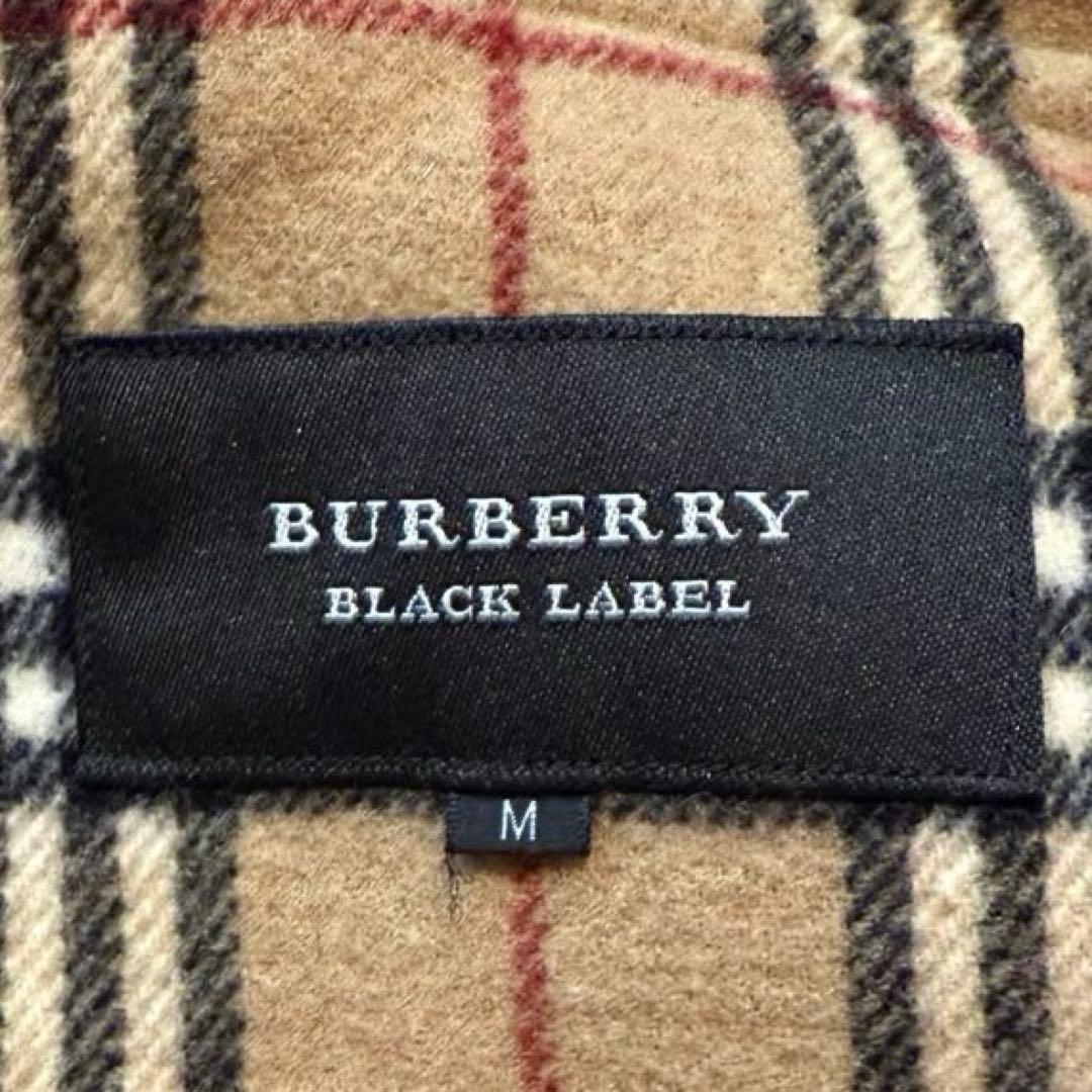 【美品】バーバリーブラックレーベル コート ダッフル ノバチェック ベージュ M