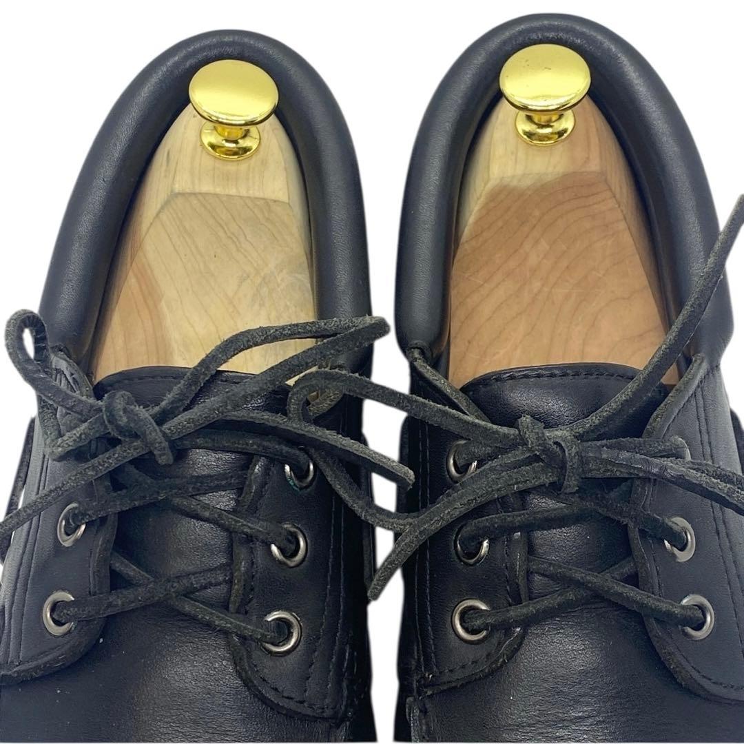 ティンバーランド　26cm デッキシューズ ビブラムソール ブラック 黒 レザー