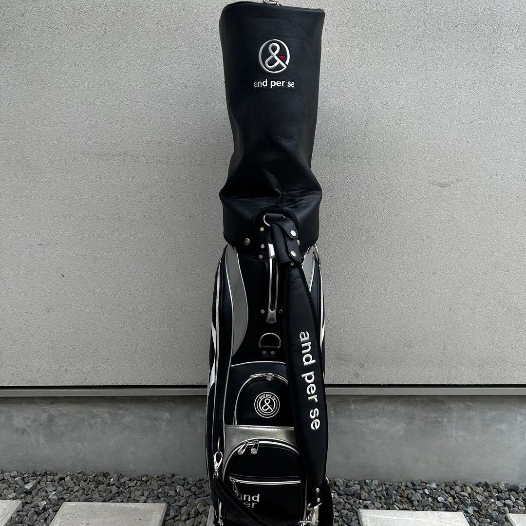 and per se★アンパスィ ゴルフ 9.5型 エナメル プロモデル