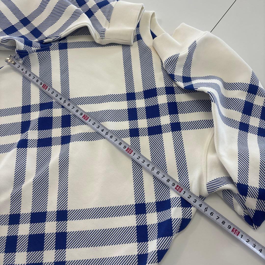 Burberry チェック柄 長袖トレーナー