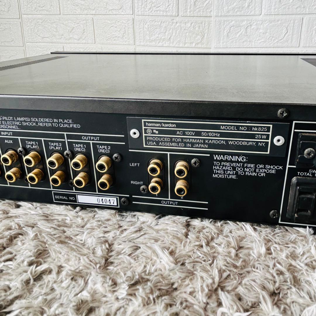 名機 harman/kardon ハーマンカードン hk825 プリアンプ