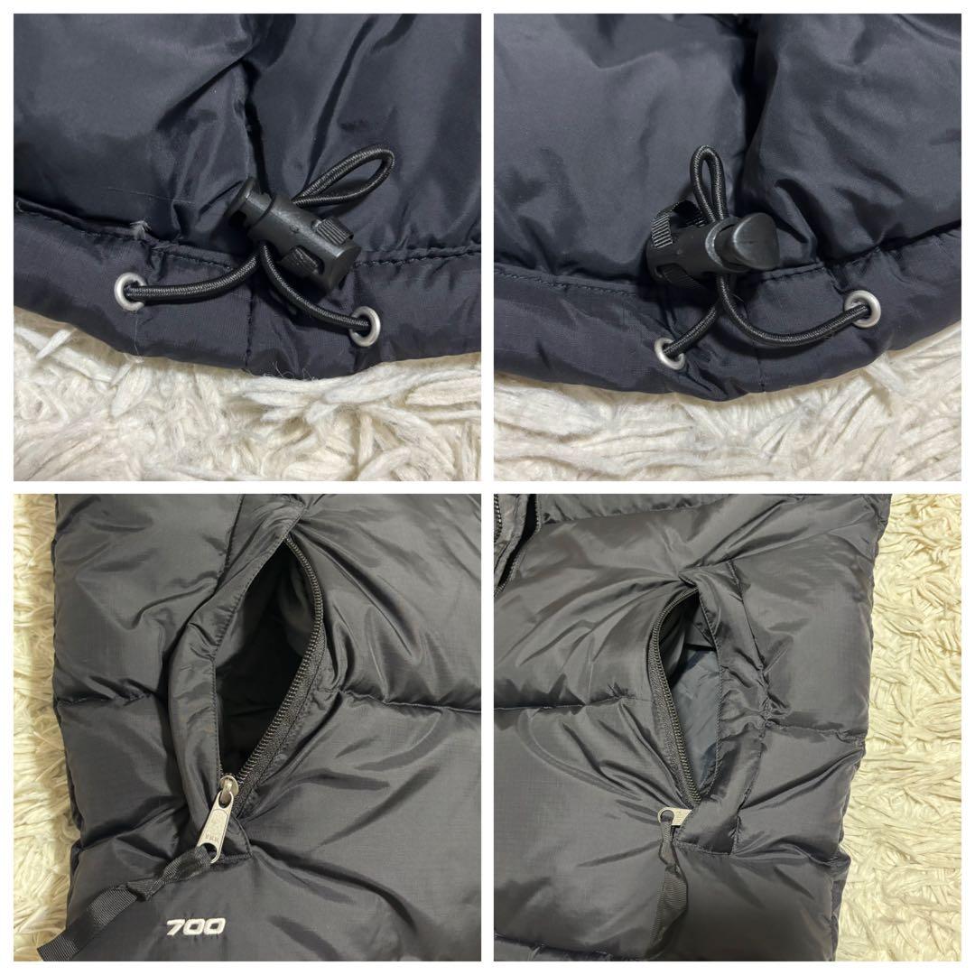 ノースフェイス 1996 ヌプシ ダウンベスト 700FP ブラック L