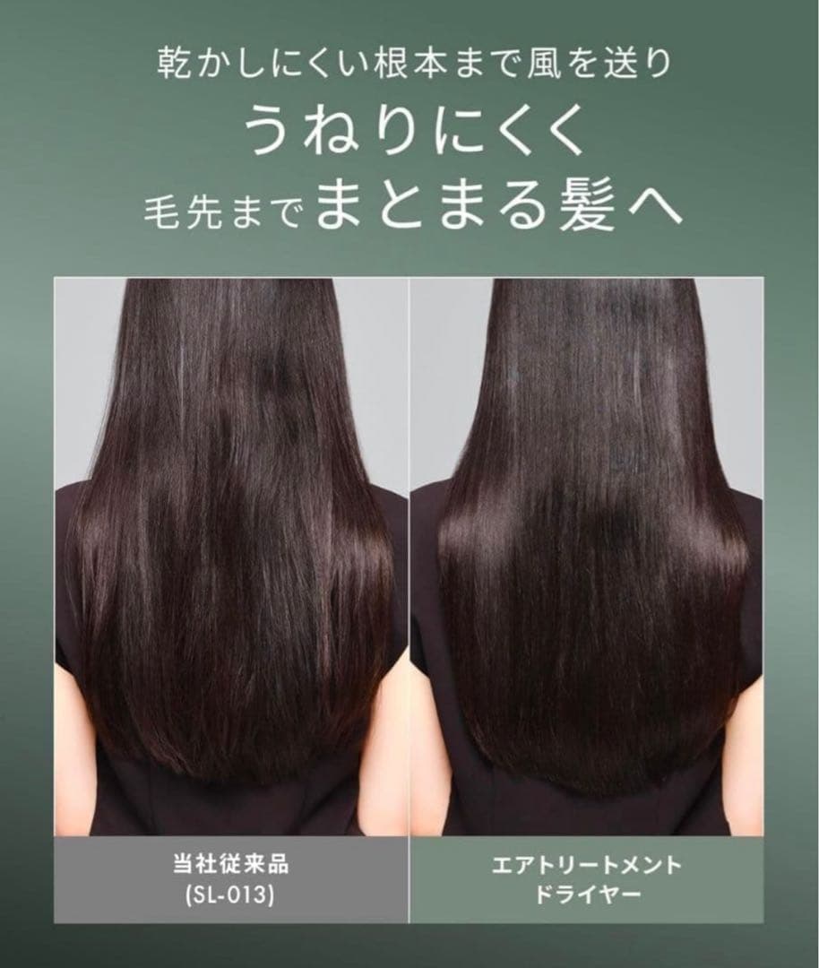SALONIA エアトリートメントドライヤー グラファイトブラック 最上位モデル