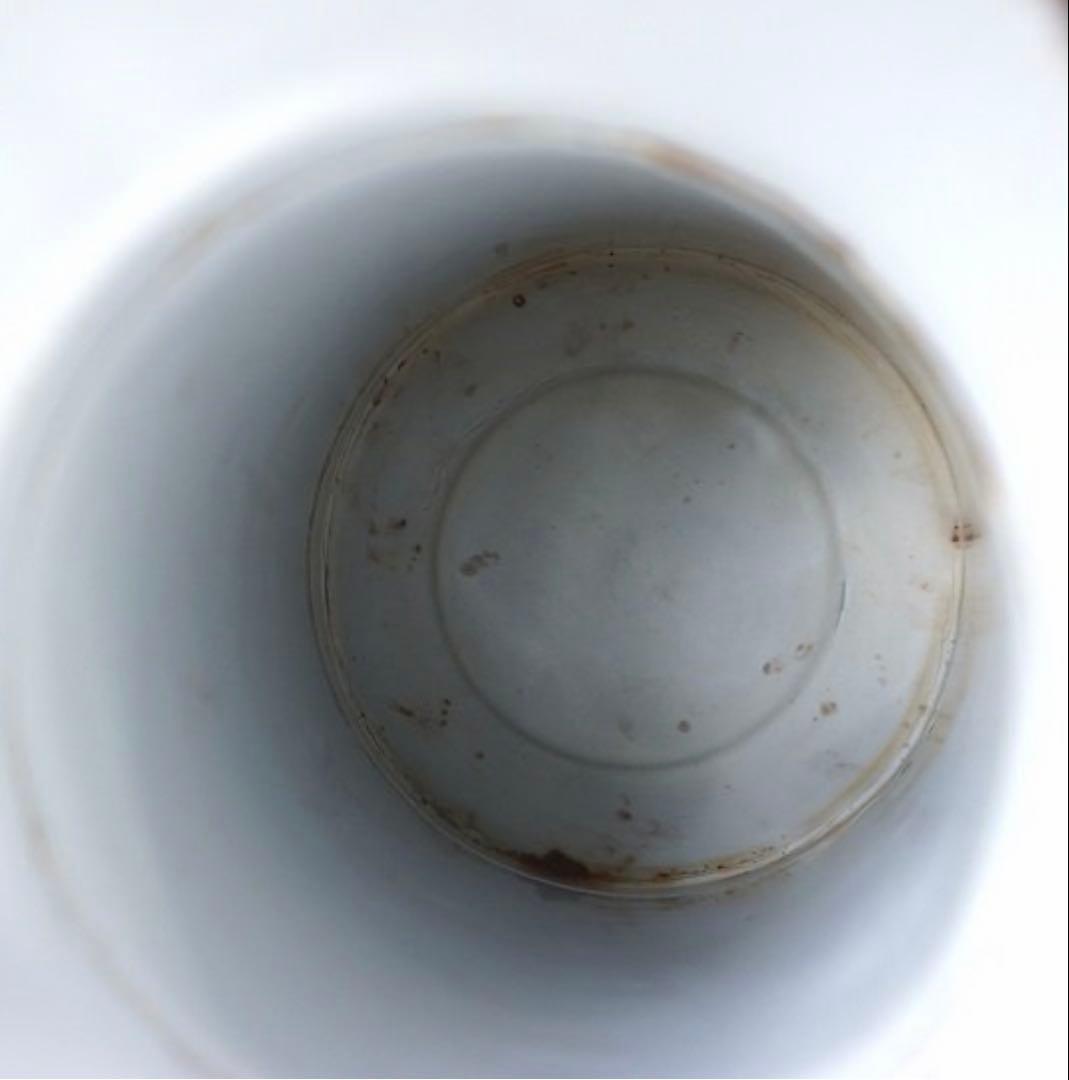 イギリス アンティーク 大きなサイズのホーロージャグ