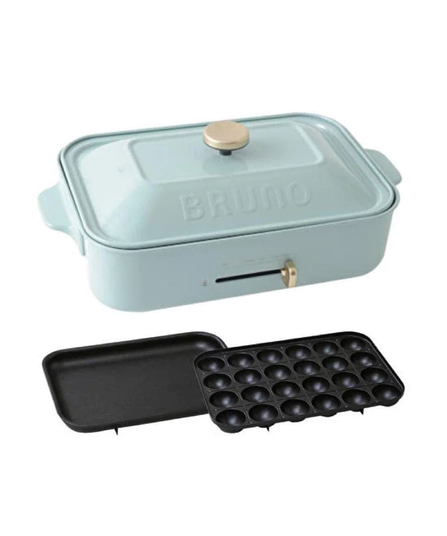 【新品未開封】BRUNO コンパクトホットプレート 公式店限定色 ブルーグレー