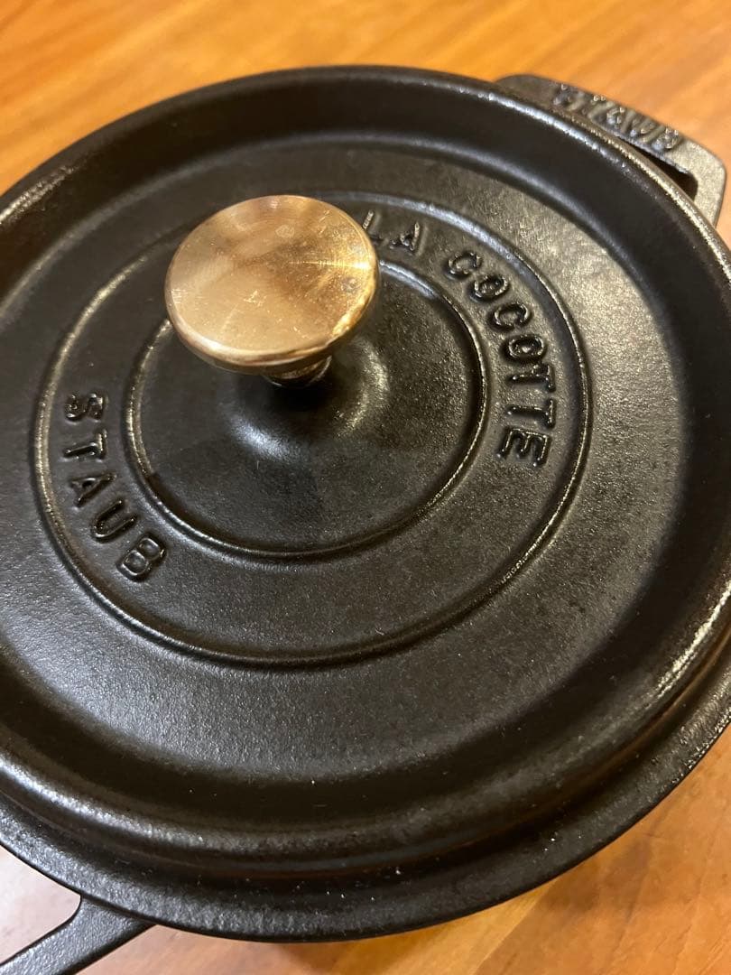 STAUB ストウブ ピコ・ココット ラウンド 20cm ブラック