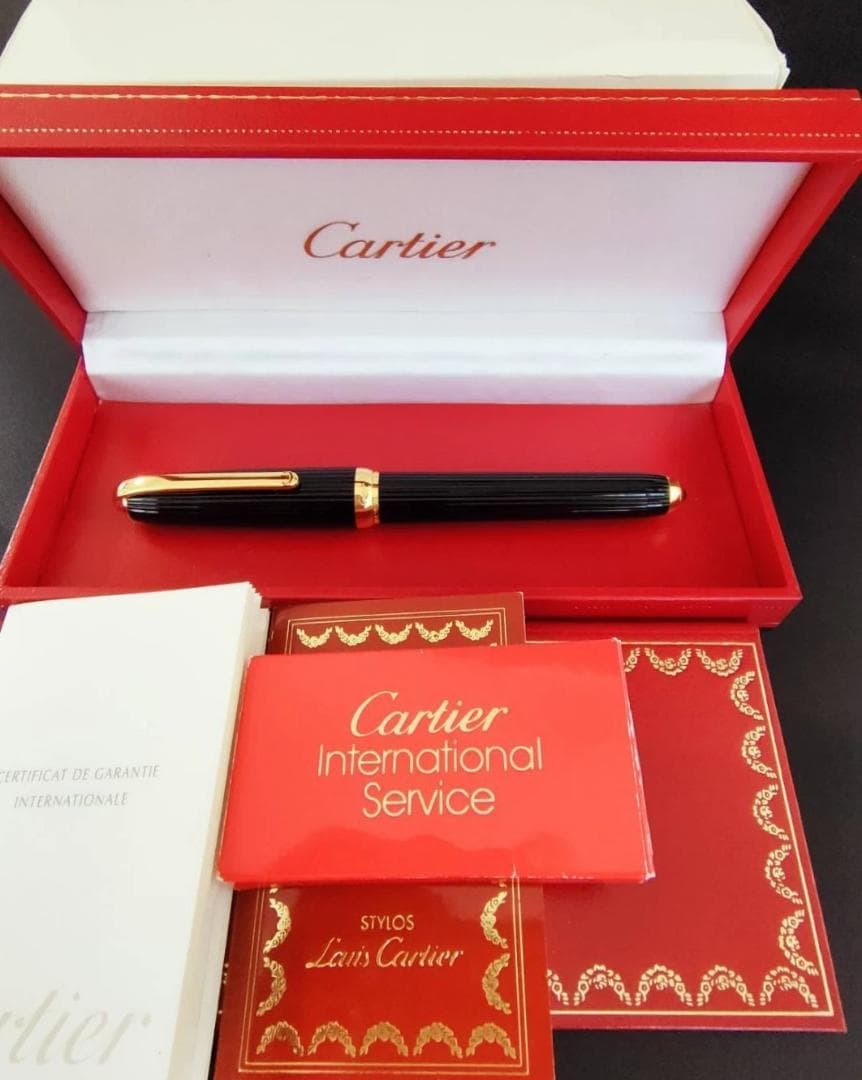 極美品 ルイ　カルティエ Cartier　18K750　万年筆
