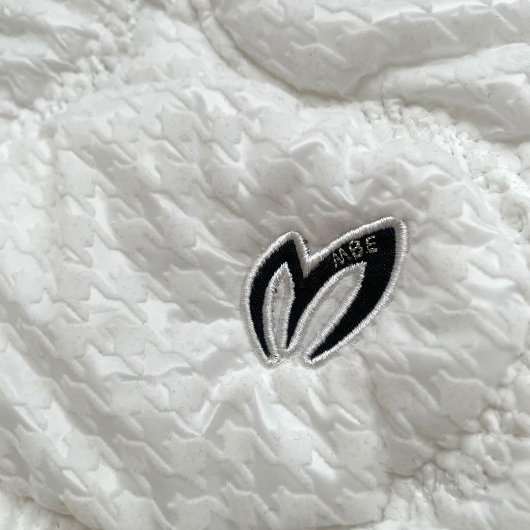 MASTER BUNNY EDITION ゴルフウエア　中綿ワンピースコート白