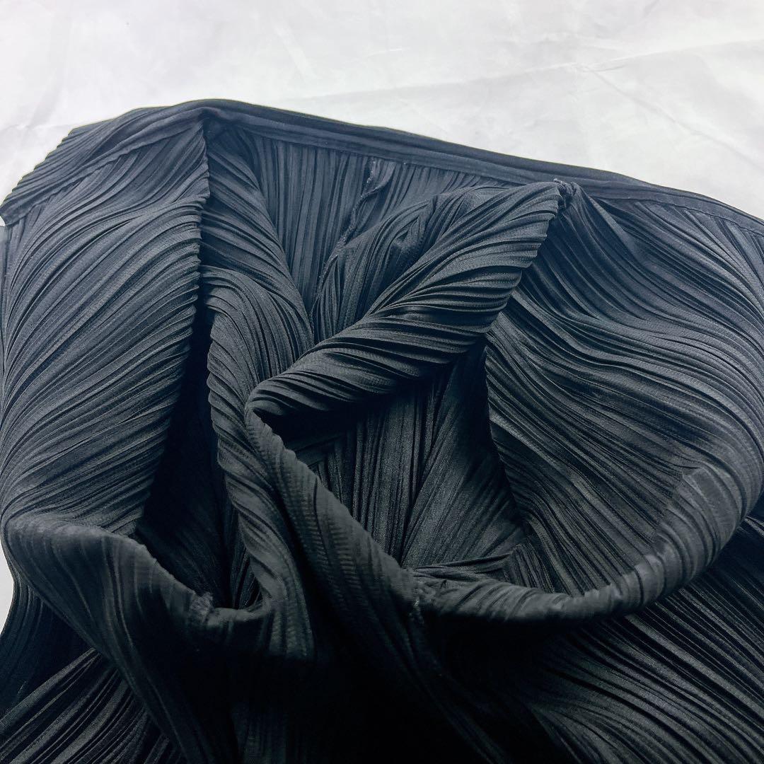 極美品✨PLEATS PLEASE 丸襟 シャツ サイズ4 XL相当 長袖