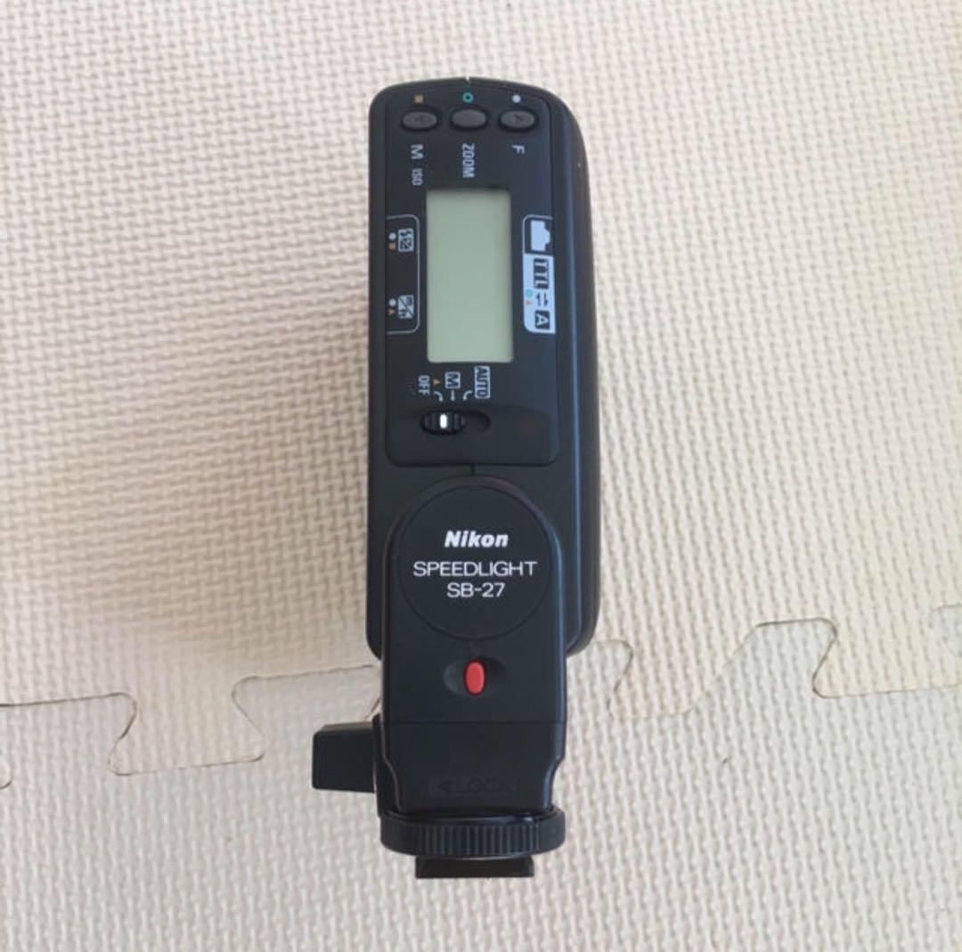 ☆中古美品☆ ニコン speed light SB27 定価32000円