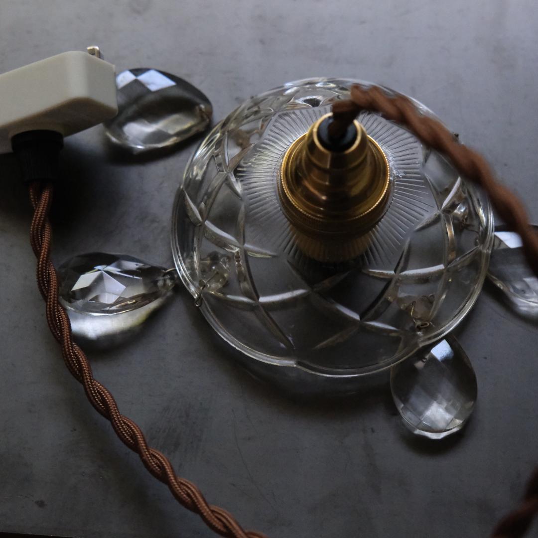 フランスアンティーク ミニシャンデリア　カフェ　アトリエ照明