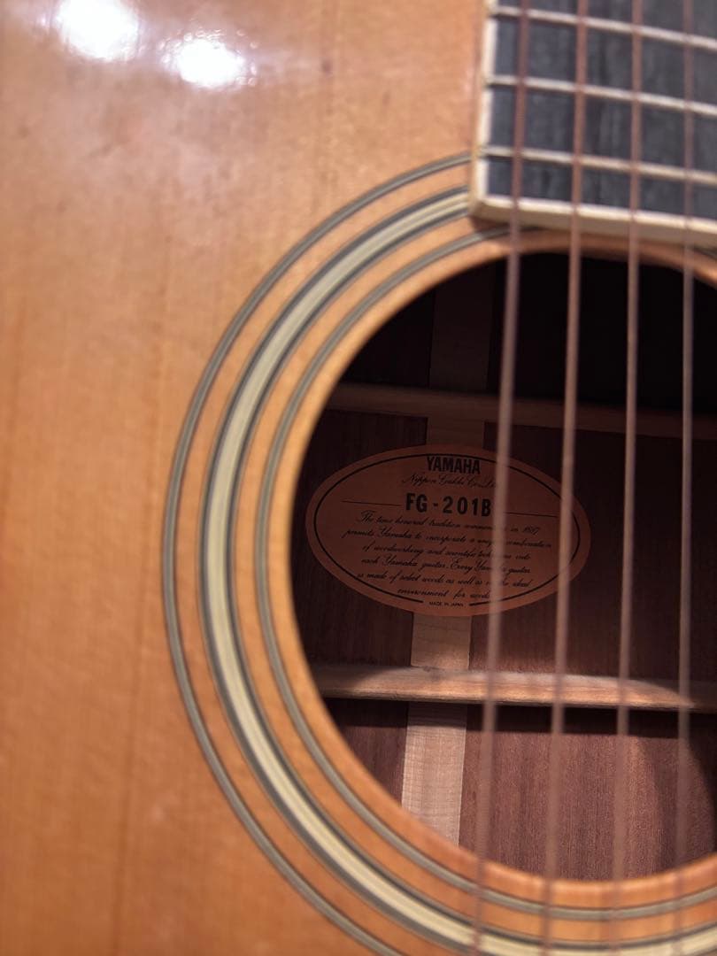 Yamaha FG-201Bアコースティックギター ヤマハ